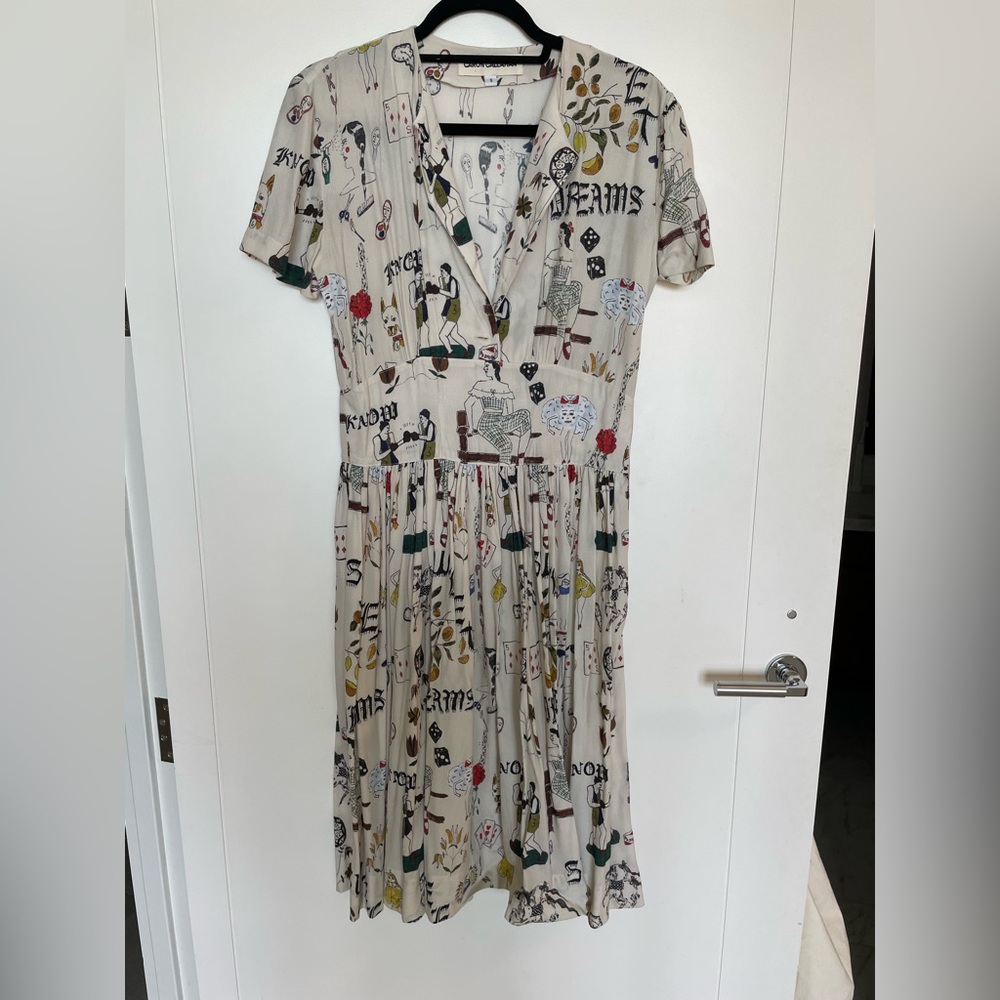 Caron Callahan midi dress